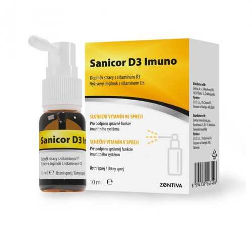 Sanicor D3 Imuno ústní sprej 10 ml Sanicor