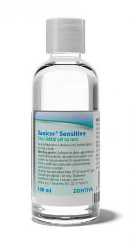 Sanicor Sensitive Dezinfekční gel na ruce 100 ml Sanicor