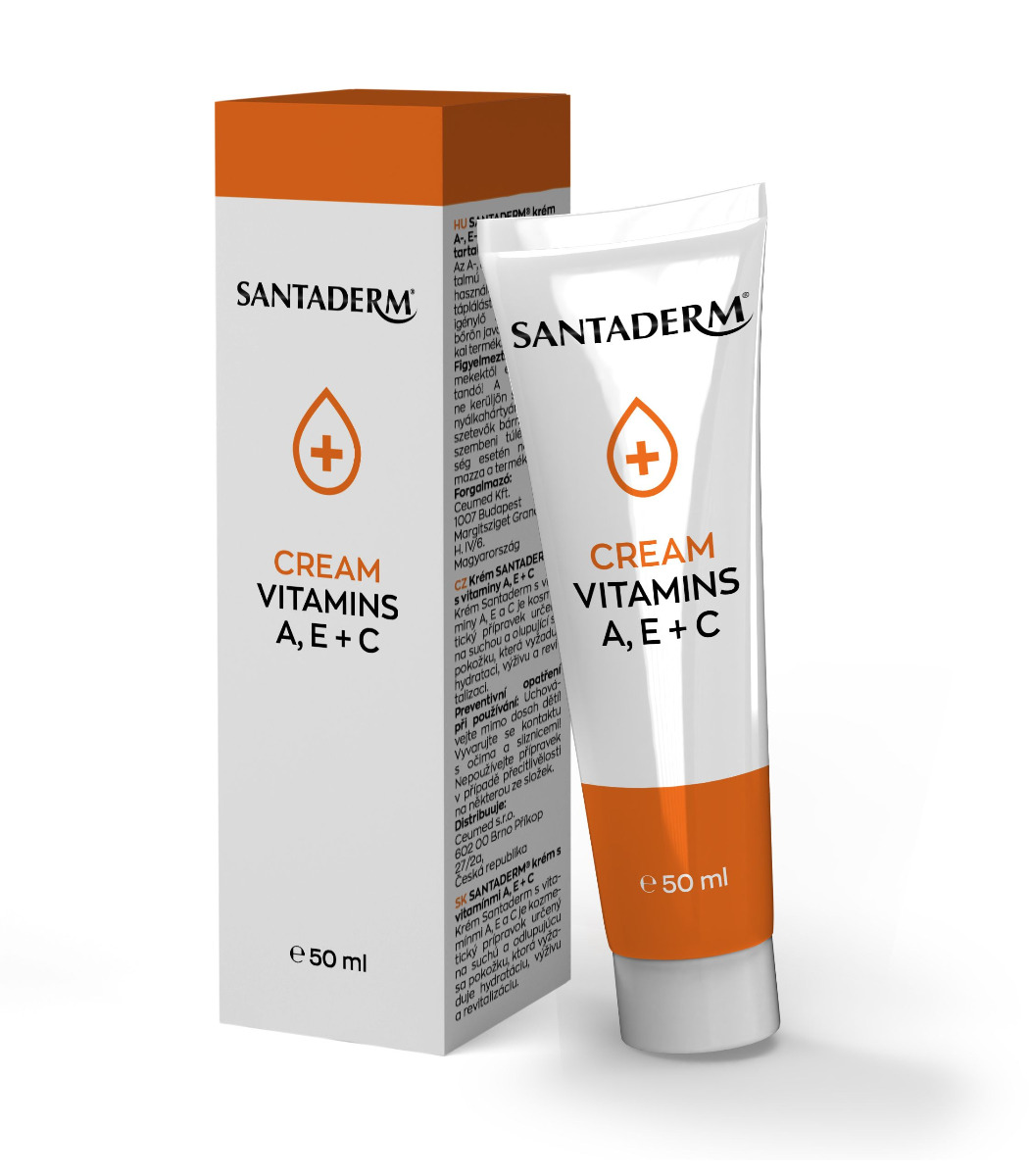 Santaderm Krém s vitamíny A+E+C 50 ml Santaderm