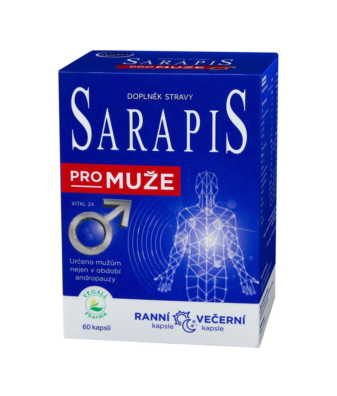 Sarapis Pro muže 60 kapslí Sarapis