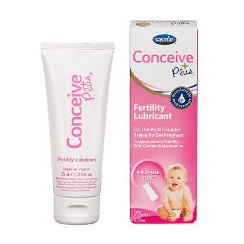 Sasmar Conceive Plus gel pro podporu početí 75 ml Sasmar