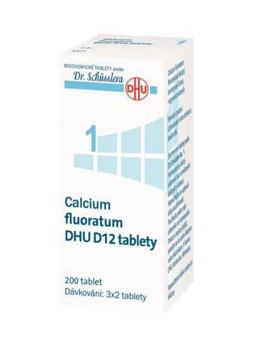 Schüsslerovy soli Calcium fluoratum DHU D12 200 tablet Schüsslerovy soli