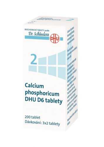 Schüsslerovy soli Calcium phosphoricum DHU D6 200 tablet Schüsslerovy soli