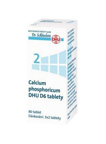 Schüsslerovy soli Calcium phosphoricum DHU D6 80 tablet Schüsslerovy soli