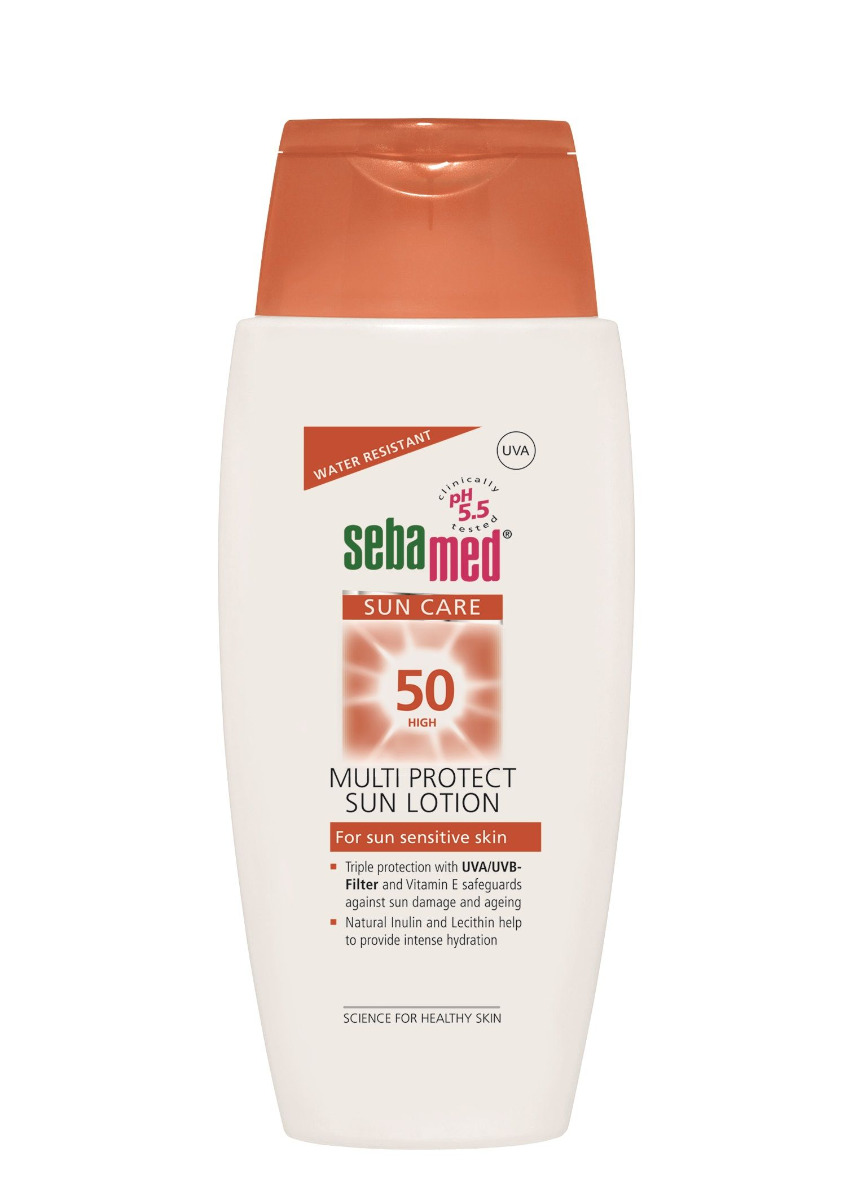 Sebamed Opalovací mléko OF50 150 ml Sebamed