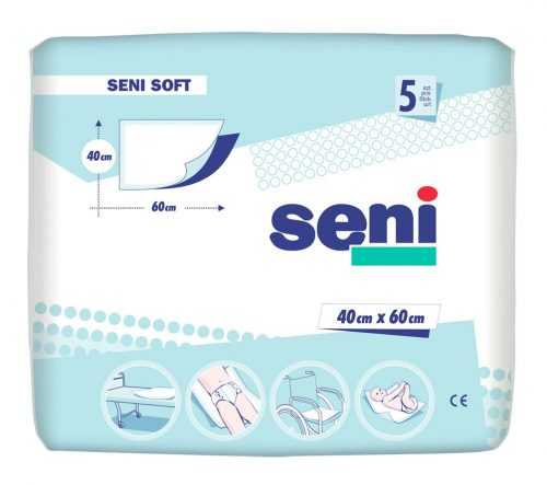 Seni Soft 60x40cm absorpční podložky 5 ks Seni