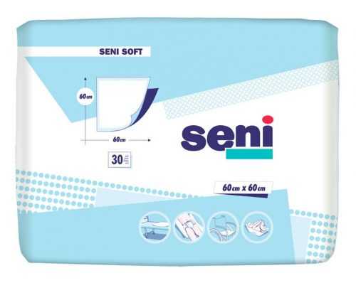 Seni Soft 60x60 cm absorpční podložky 30 ks Seni