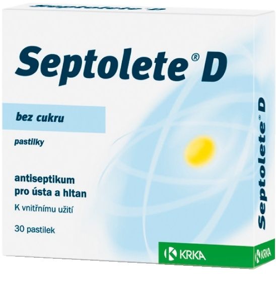 Septolete D 30 pastilek Septolete