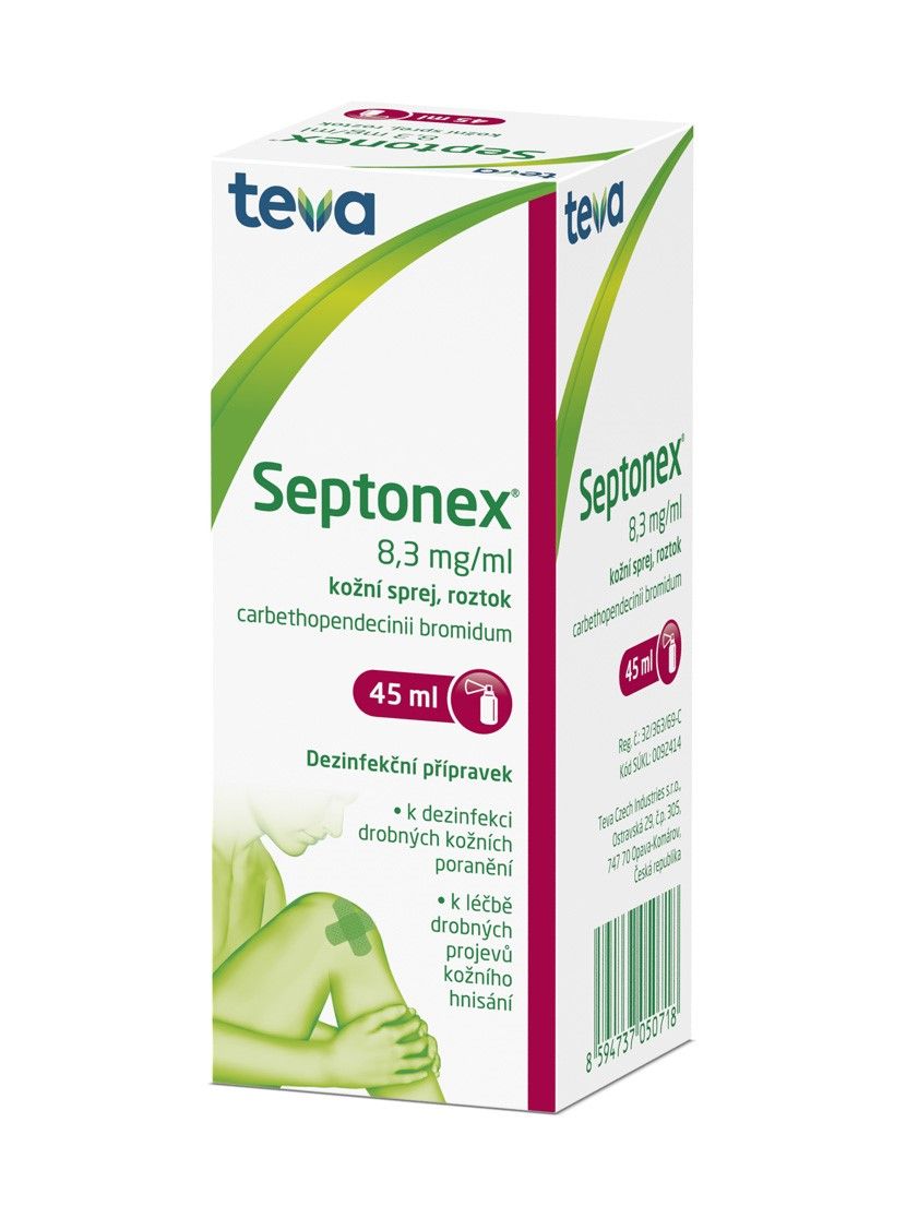 Septonex kožní sprej 45 ml Septonex