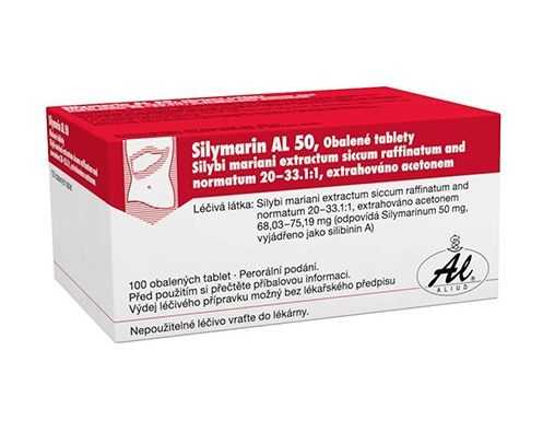 Silymarin AL 50 mg 100 tablet