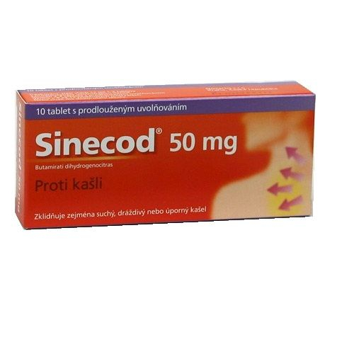 Sinecod 50 mg 10 tablet Sinecod