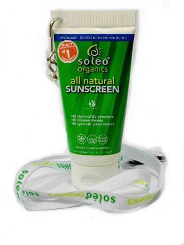 Soléo organics all natural Sunscreen SPF30+ 40 g Soléo organics