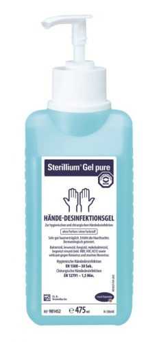 Sterillium Gel pure 475 ml s pumpičkou Sterillium