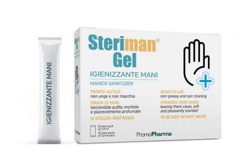 Steriman gel Dezinfekční gel na ruce 20x2