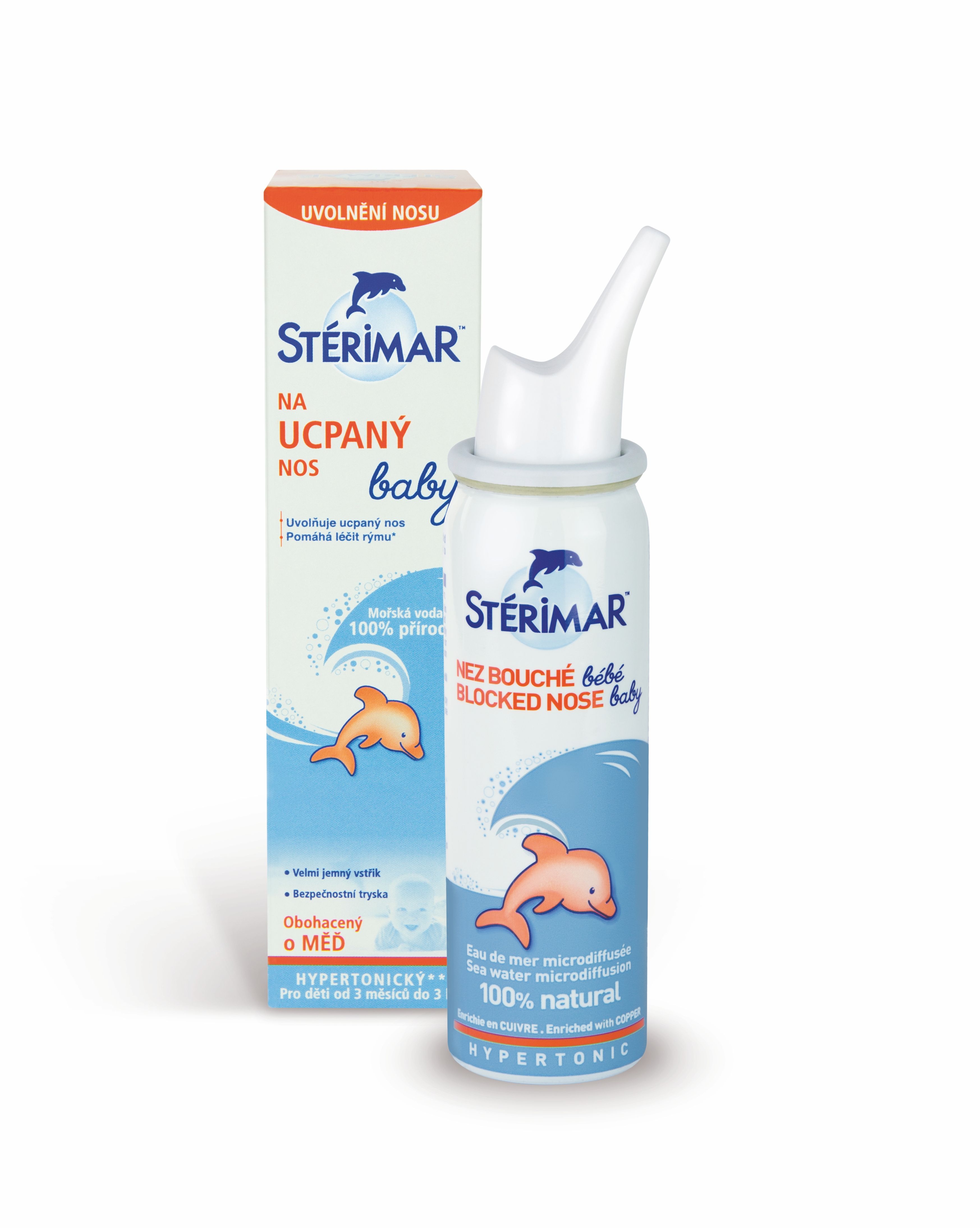 Stérimar Baby Na ucpaný nos sprej 50 ml Stérimar