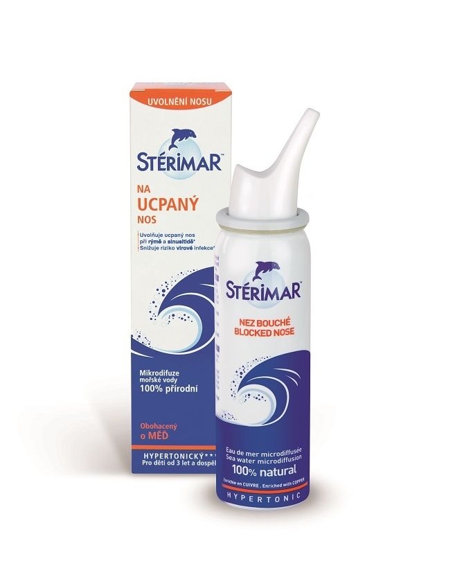 Stérimar Na ucpaný nos sprej 50 ml Stérimar