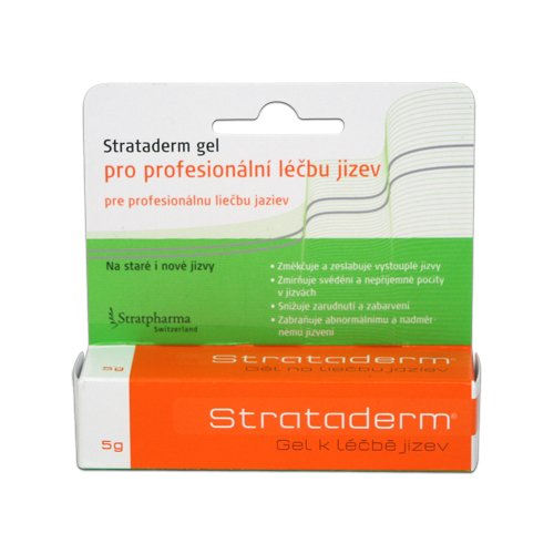 Strataderm jizva 2-4 cm gel 5 g Strataderm