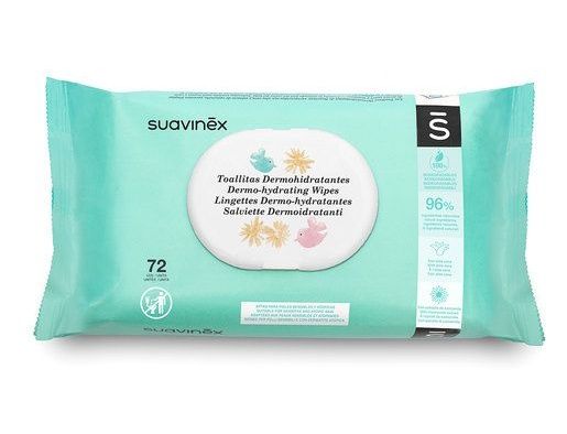Suavinex Hygienické pleťové hydratační ubrousky 72 ks Suavinex