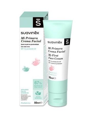 Suavinex Můj první krém na obličej 50 ml Suavinex