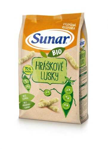 Sunar BIO Hráškové lusky křupky 45 g Sunar