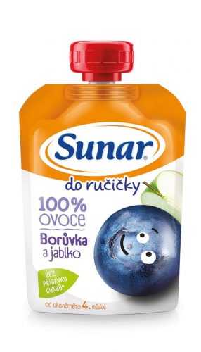 Sunar Do ručičky borůvka a jablko 100 g Sunar