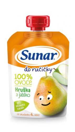 Sunar Do ručičky hruška a jablko 100 g Sunar