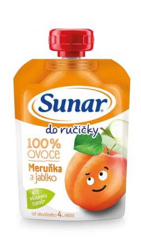 Sunar Do ručičky meruňka a jablko 100 g Sunar