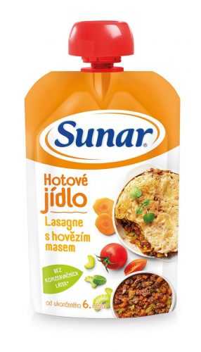 Sunar Lasagne s hovězím masem 120 g Sunar