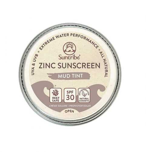 Suntribe Přírodní opalovací krém se zinkem Obličej & Sport tělový SPF30 10 g Suntribe