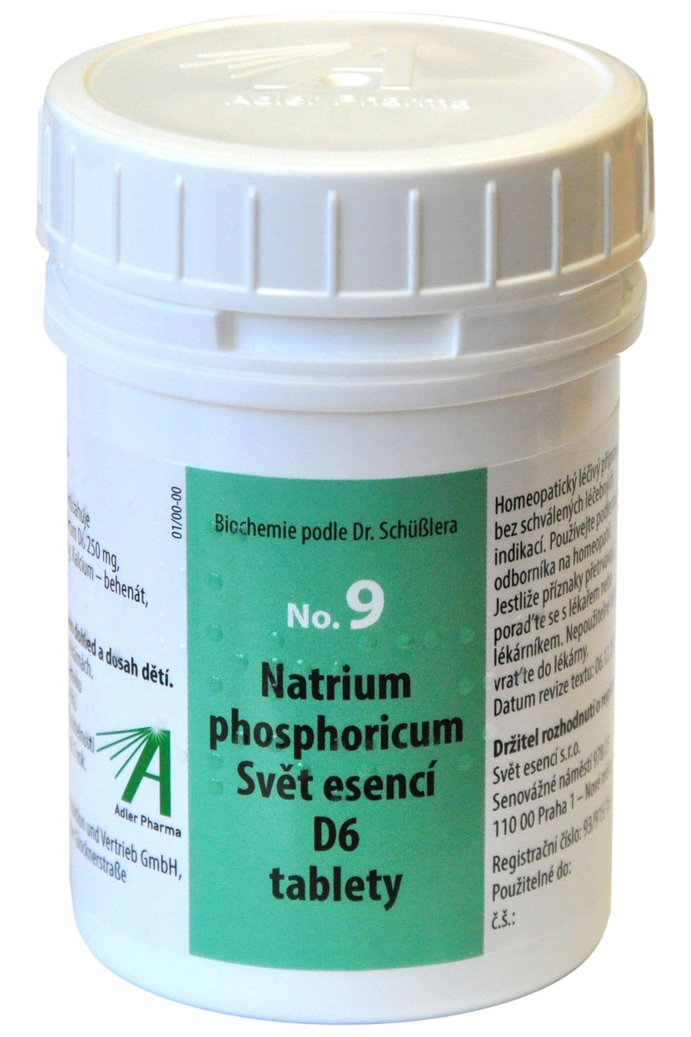 Svět esencí Natrium phosphoricum D6 400 tablet Svět esencí