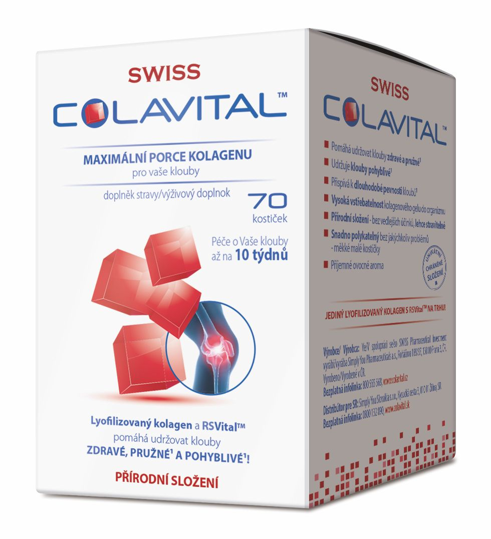 Swiss Colavital 70 kostiček Swiss