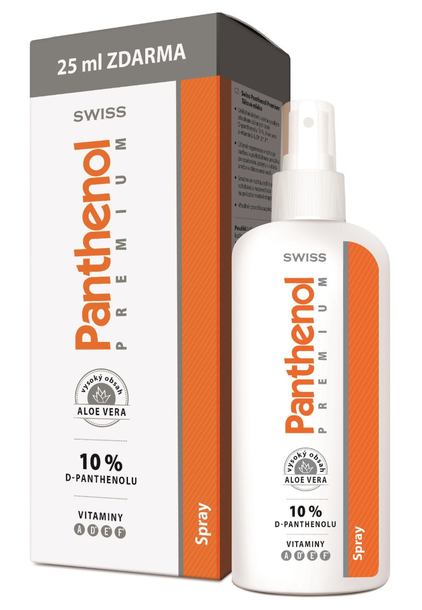 Swiss Panthenol PREMIUM 10 % spray 150 + 25 ml Swiss