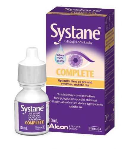 Systane Complete zvlhčující oční kapky 10 ml Systane