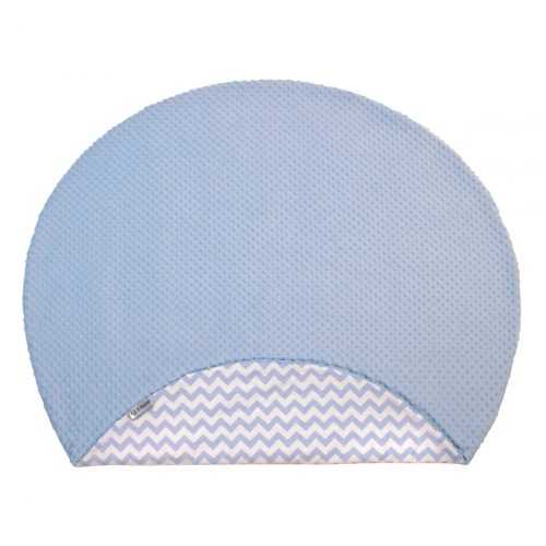 T-tomi MAXI podložka MINKY 1 ks blue/zig-zag T-tomi