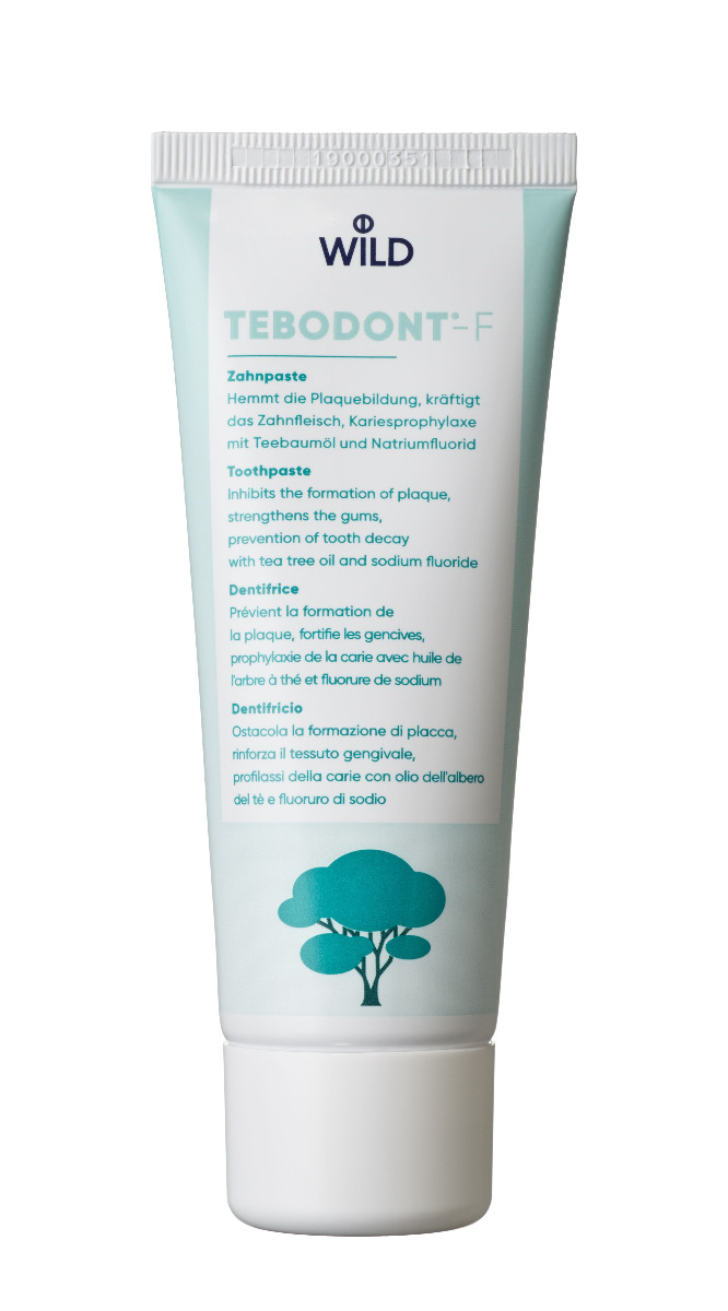 Tebodont -F zubní pasta s fluoridy 75 ml Tebodont