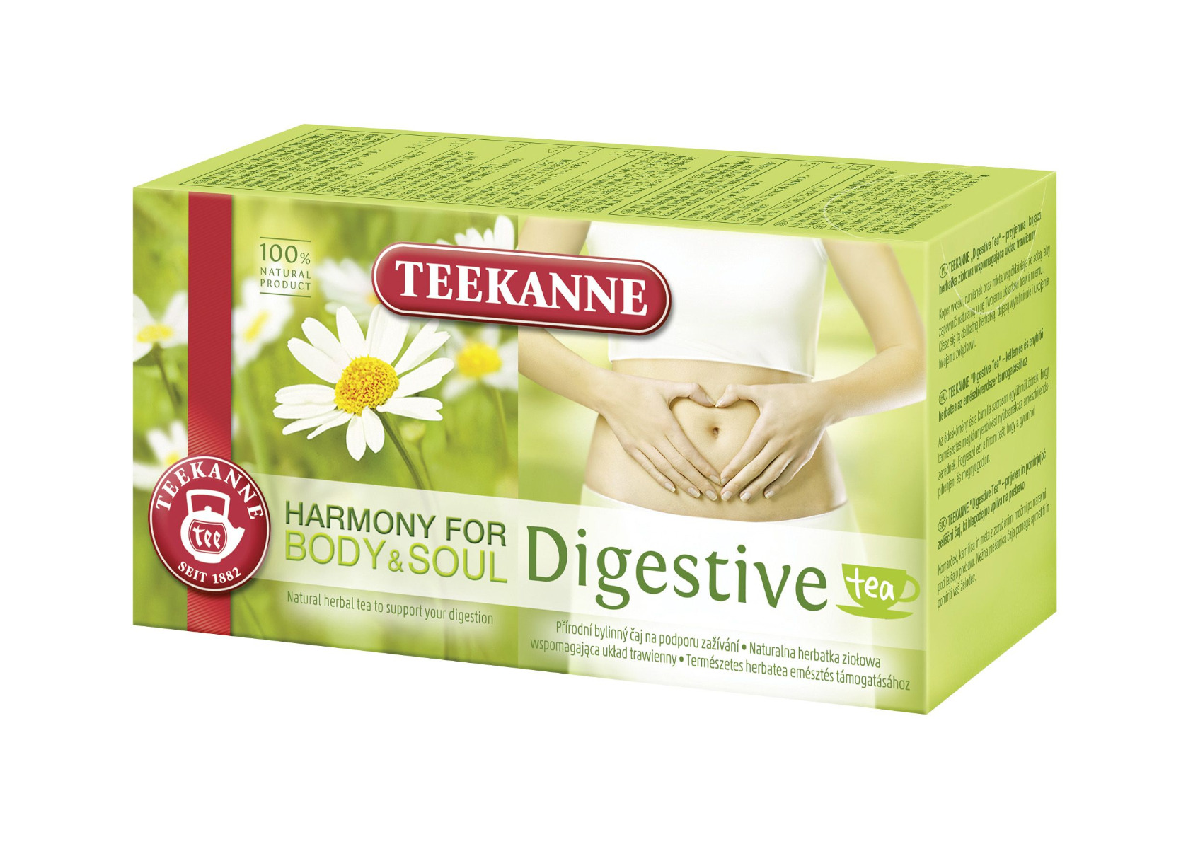 Teekanne Harmony for Body & Soul Digestive porcovaný čaj 20x1