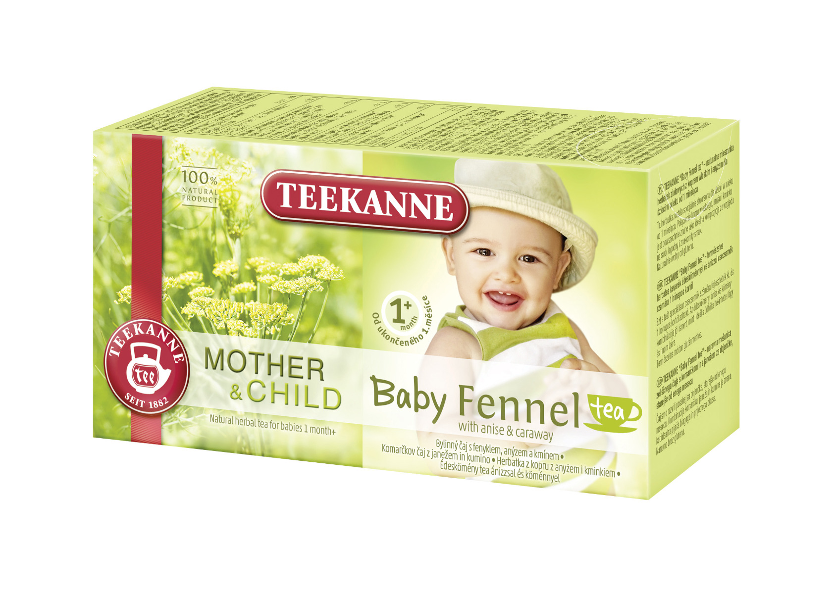 Teekanne Mother&Child Baby Fennel Tea 1+ 20x1