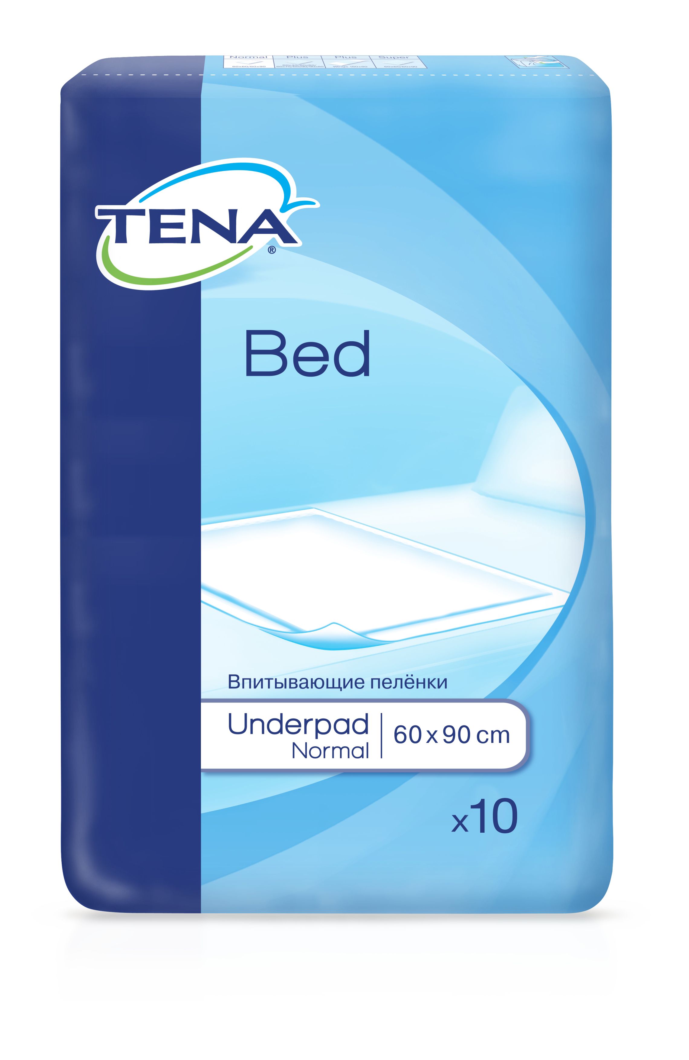 Tena Bed 60x90 cm 1350ml absorpční podložky 10 ks Tena