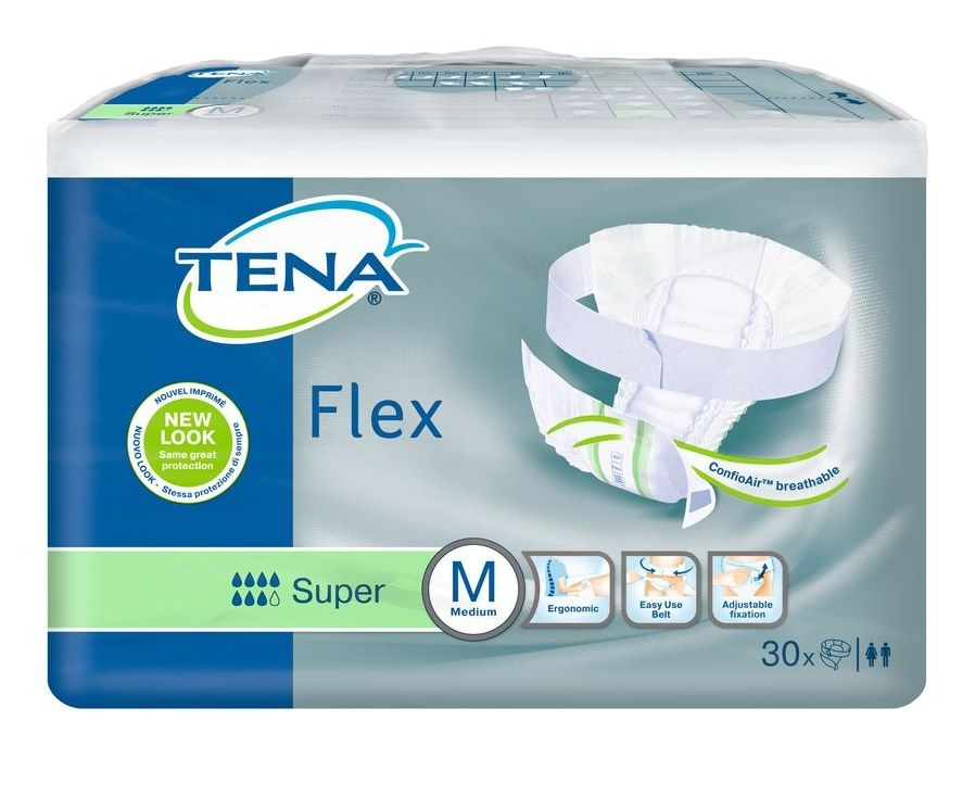 Tena Flex Super Medium inkontinenční kalhotky 30 ks Tena