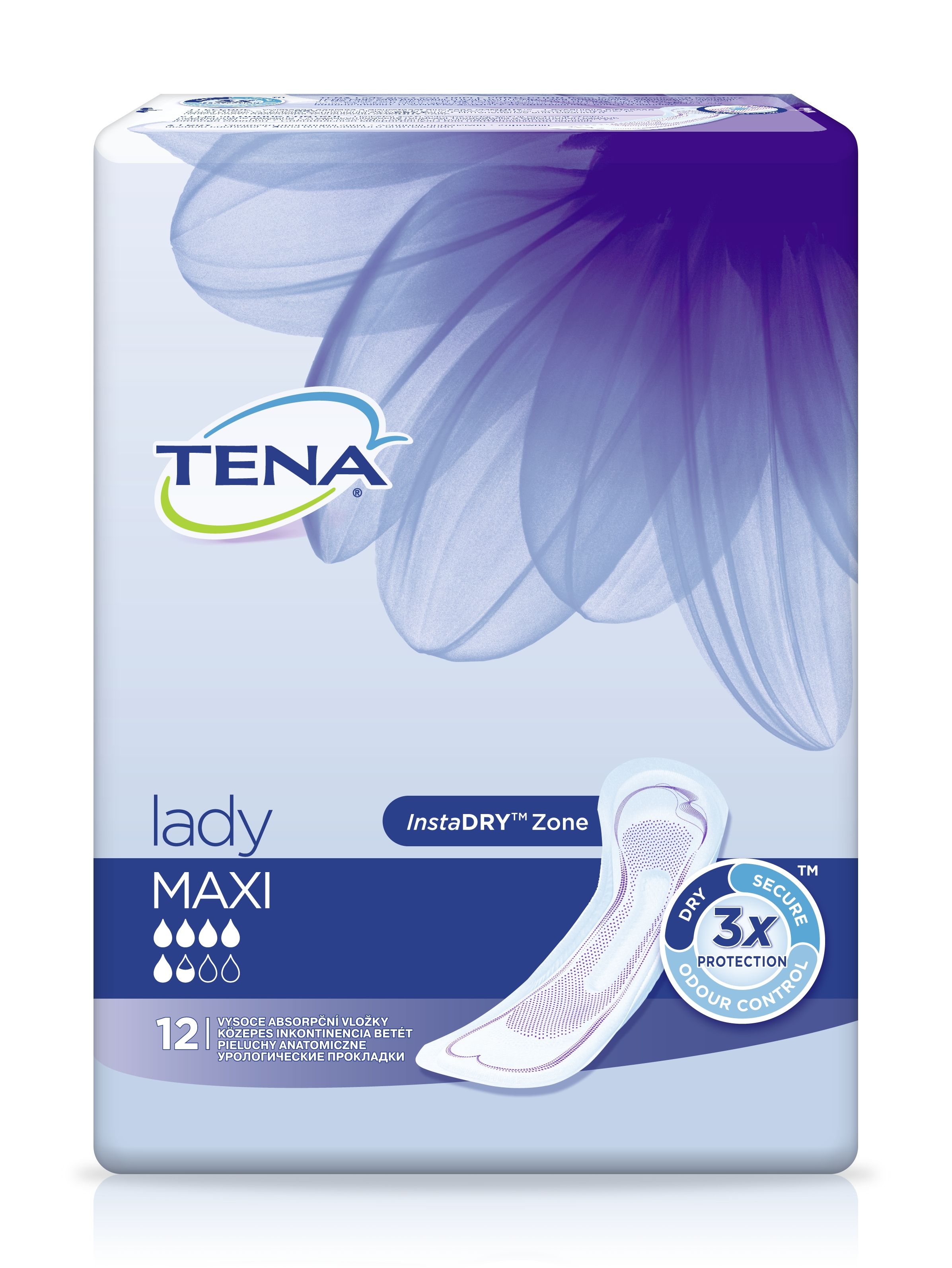 Tena Lady Maxi inkontinenční vložky 12 ks Tena