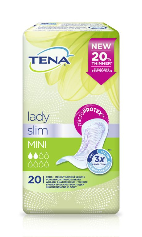 Tena Lady Slim Mini inkontinenční vložky 20 ks Tena