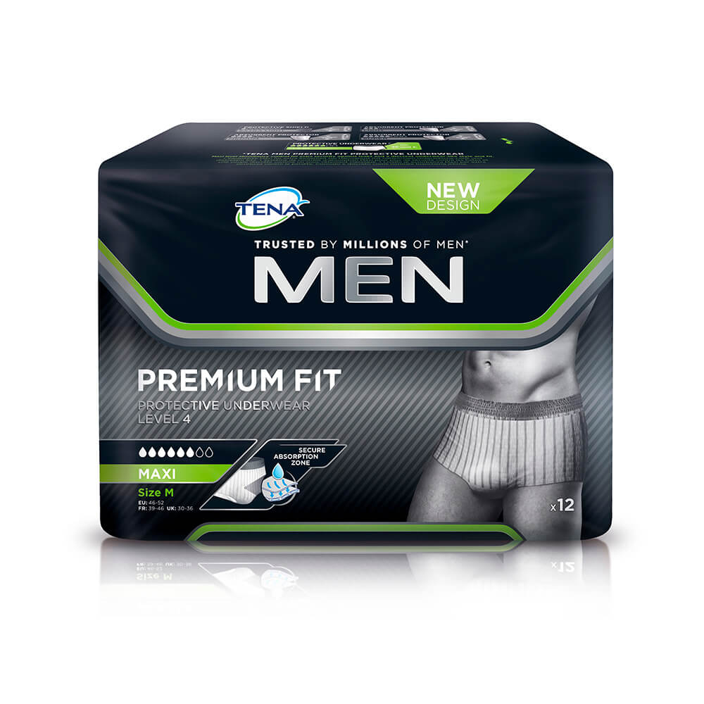 Tena Men Protective Underwear Level 4 M inkontinenční prádlo 12 ks Tena