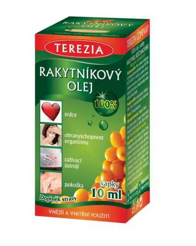 Terezia Rakytníkový olej 100% kapky 10 ml Terezia