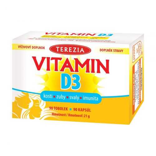 Terezia Vitamin D3 1000 IU 90 tobolek Terezia