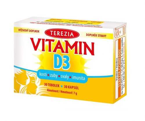 Terezia Vitamin D3 30 tobolek Terezia