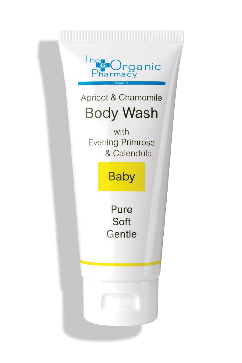 The Organic Pharmacy Apricot & Chamomile Body Wash dětský sprchový gel 100 ml The Organic Pharmacy