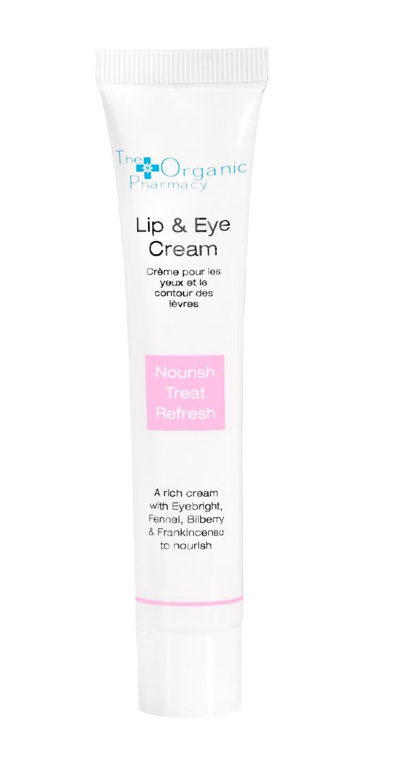 The Organic Pharmacy Lip & Eye Cream výživný krém na oči a rty 10 ml The Organic Pharmacy