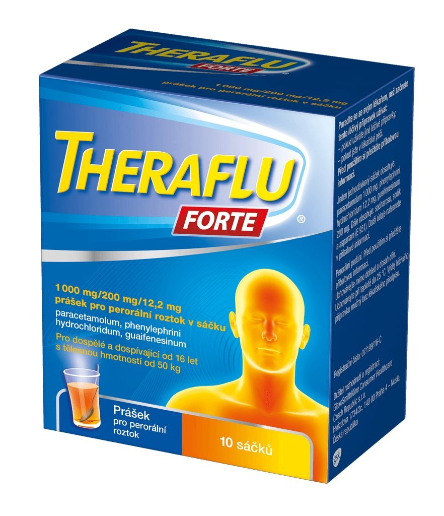 Theraflu Forte 1000 mg/200 mg/12
