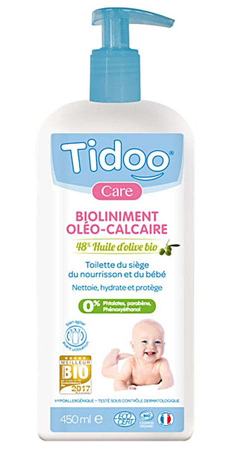Tidoo Care BIO Čistící olejová emulze s kalciem 450 ml Tidoo