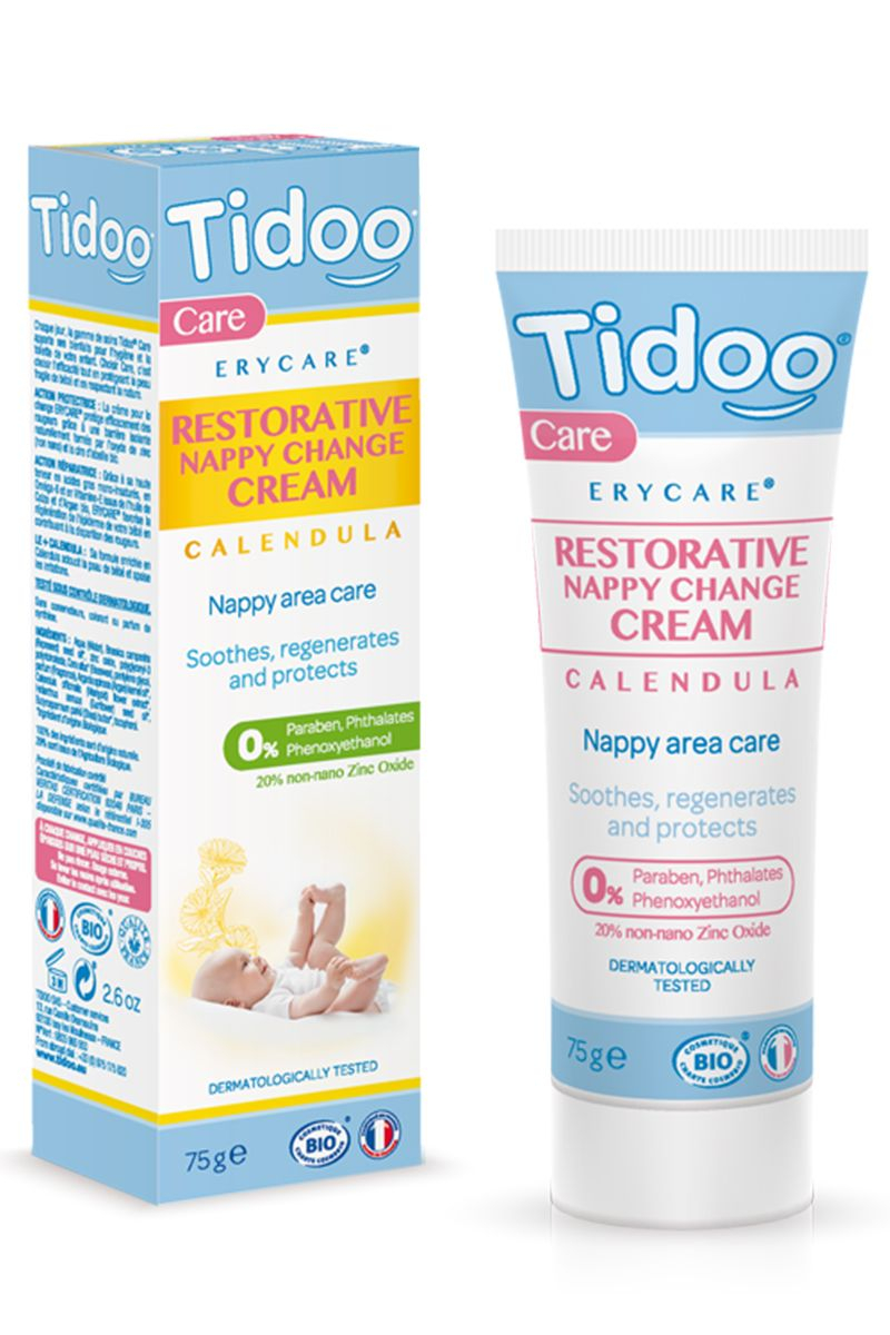 Tidoo Care BIO Ochranný krém s měsíčkem na opruzeniny 75 g Tidoo